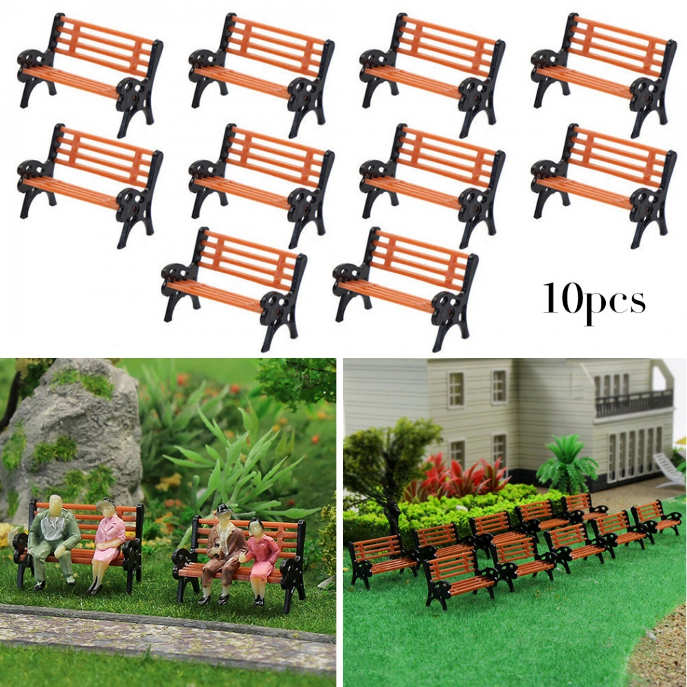 Set 10 Mô Hình Ghế Công Viên 1: 87 Chất Lượng Cao