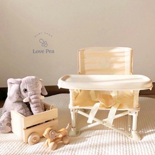 GHẾ ĂN DẶM GẤP GỌN HOO BOOSTER KIỂU DÁNG HÀN QUỐC CHO BÉ