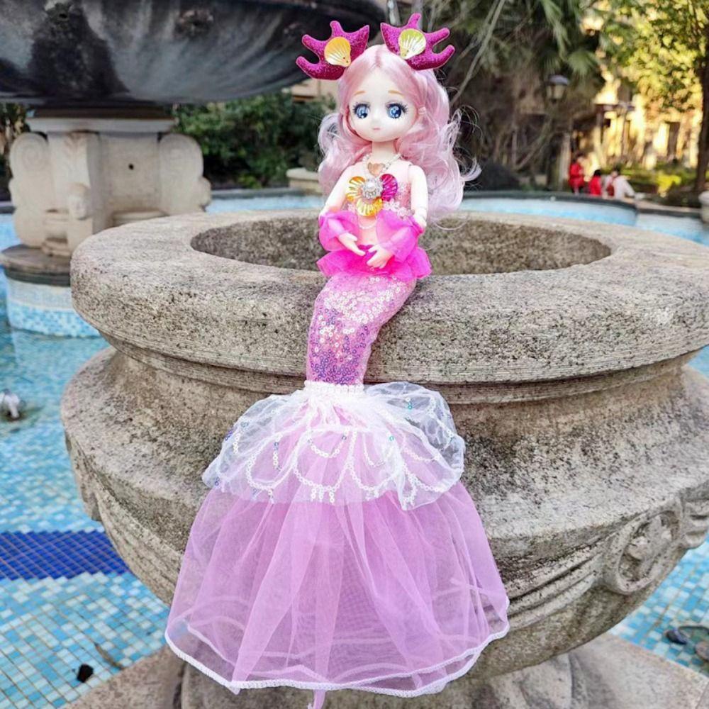 Búp Bê Nàng Tiên Cá Biết Hát 45cm Dễ Thương