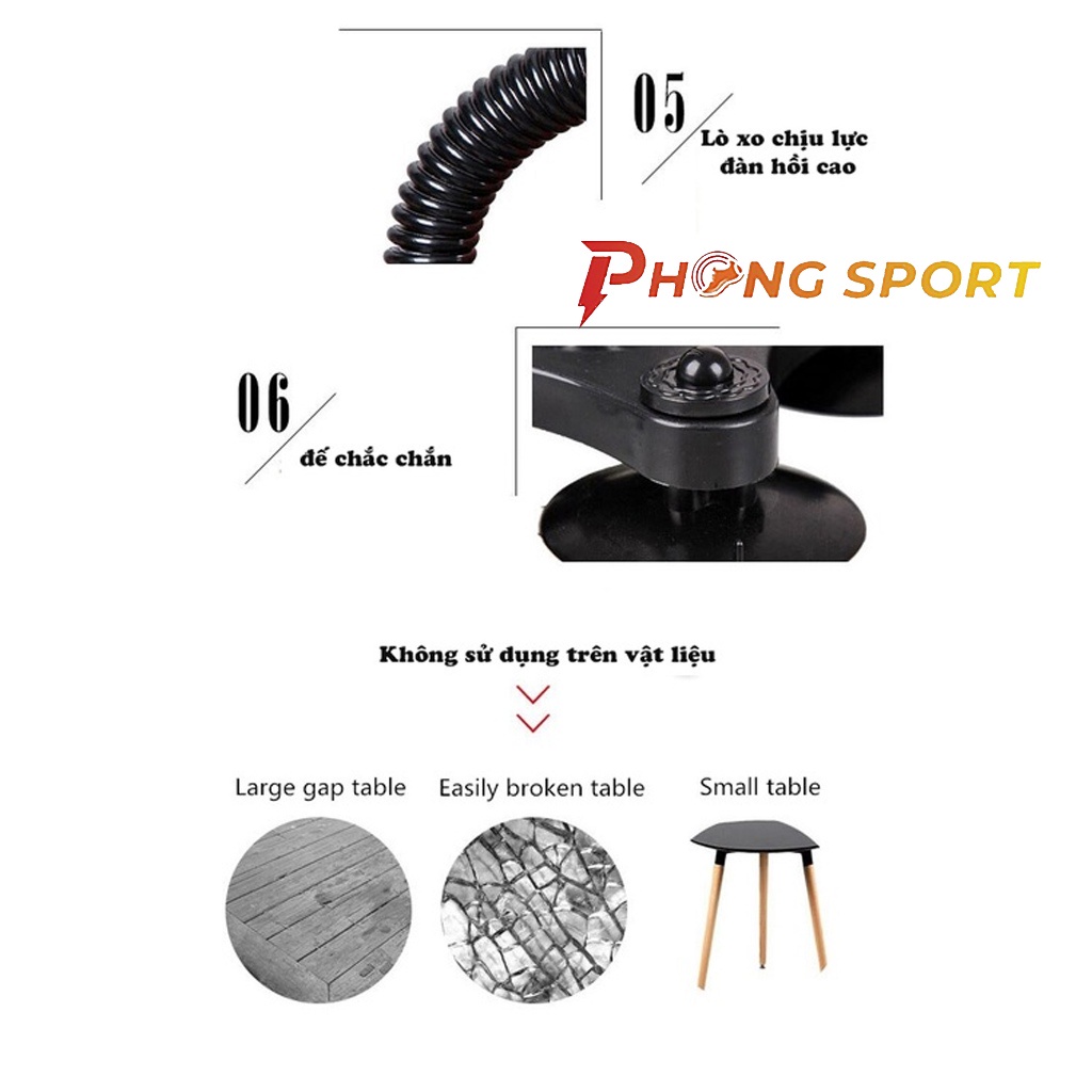 Dụng cụ tập vật cơ tay cơ vai tại nhà Phongsport - Tặng kèm kìm bóp cơ tay 60kg