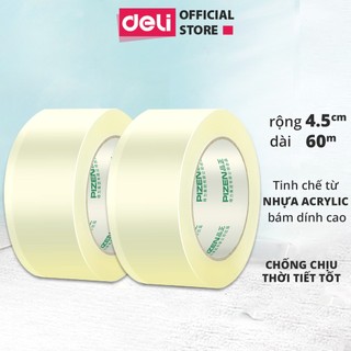 Băng Dính Đóng Hàng DELI Chống Thấm, Lõi Siêu Mỏng Siêu Dính, Kết Nối Chắc Chắc Bền Bỉ