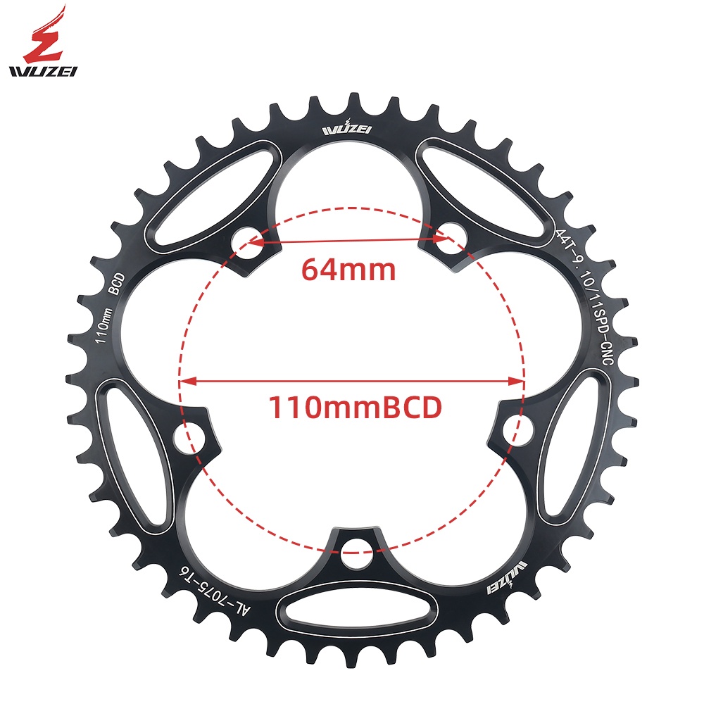 Dây Xích Xe Đạp 110 / 130bcd 36 / 38 / 40 / 42 / 44 / 46 / 48 / 50 / 52 / 54 / 56 / 58 / 60t 110bcd / 130bcd