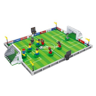 World Cup Đồ Chơi Búp Bê Sân Vận Động Bóng Đá Lắp Ráp Khối Xây Dựng Mô Hình Thanh Xếp Hình Quà Tặng