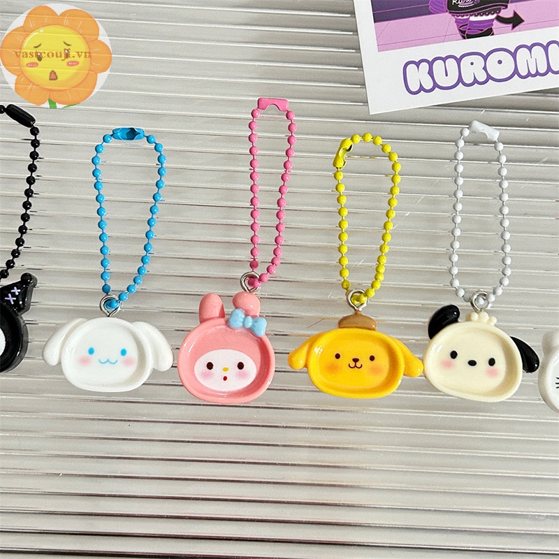 Móc Chìa Khóa Hình vastji Kawaiii kuromi hello kitty my melody pochacco Dễ Thương