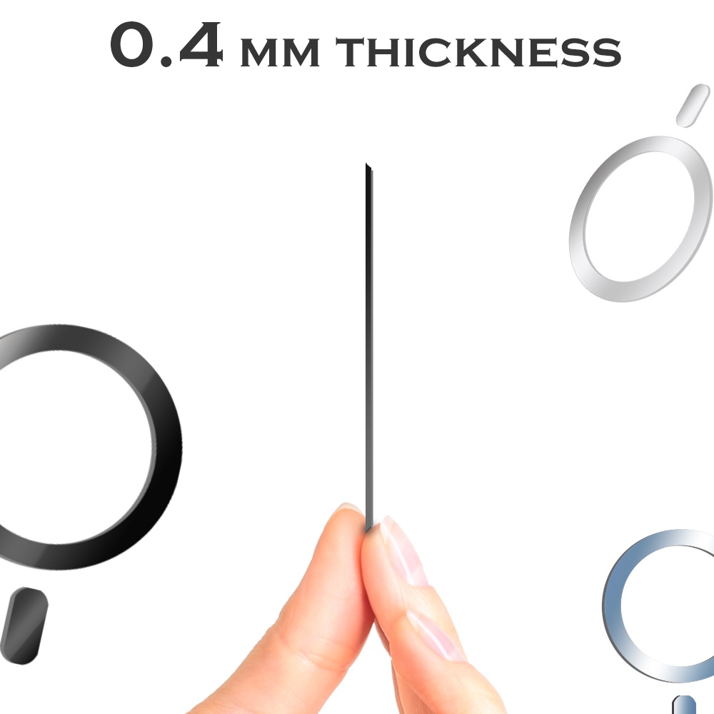 Miếng Dán Hít Nam Châm Sạc Điện Thoại Không Dây Cho iphone 15 14 13 / 15