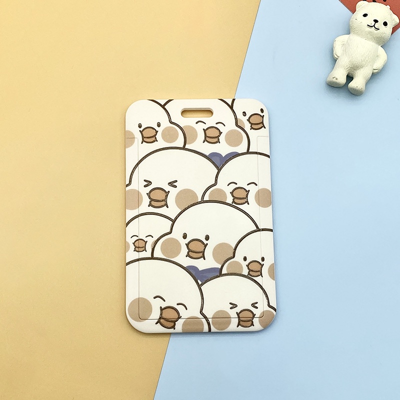 Hoạt Hình Ví Đựng Thẻ Tín Dụng In Hình Chó corgi Xinh Xắn