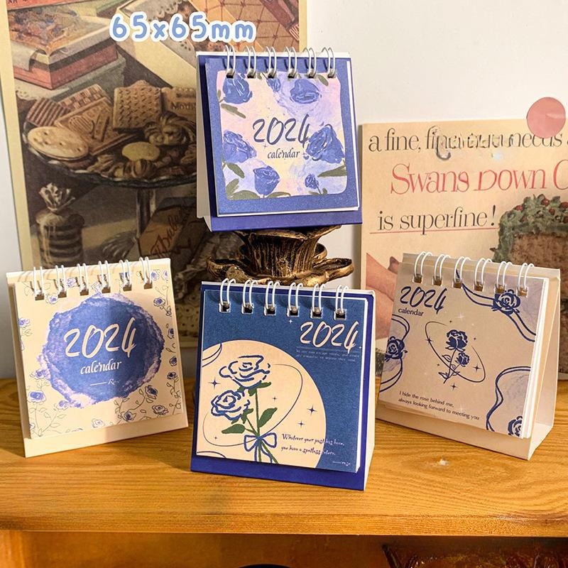 Lịch Năm 2024 Hoạt Hình Sáng Tạo, Dễ Mang Theo, Dễ Thương