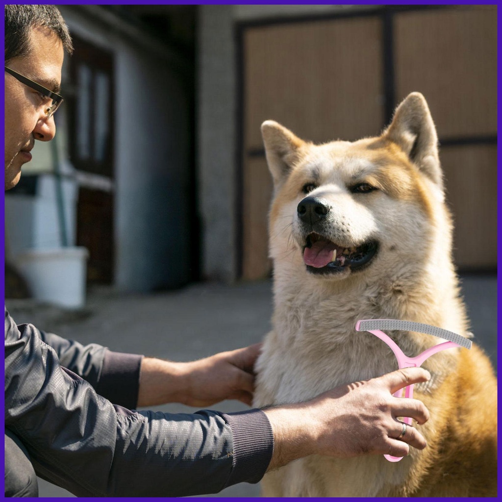 Lược Chải Xơ Vải Hai Mặt Có Thể Tái Sử Dụng Cho Thú Cưng