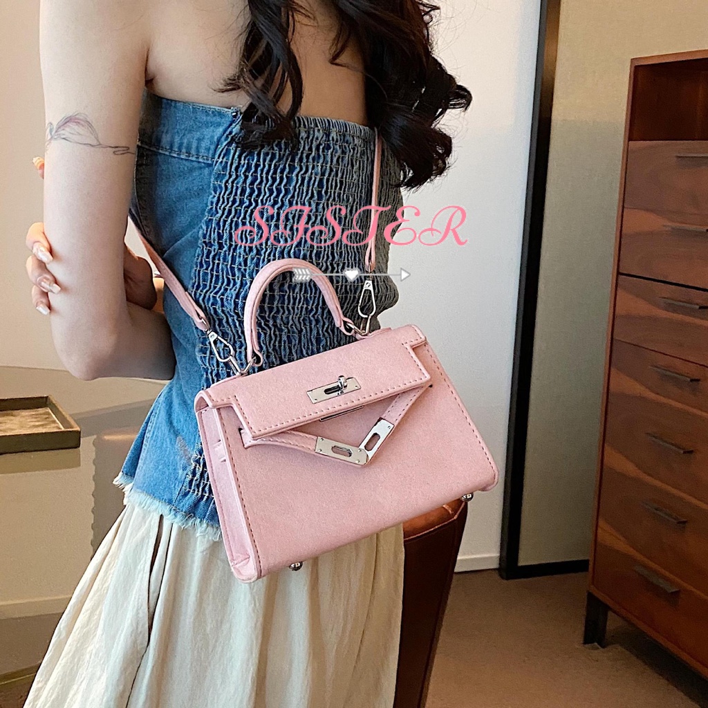 SISTER túi xách nữ túi đeo chéo 2023NEW  thích hợp sử dụng hàng ngày Popular Cực xinh Giá rẻ L91TSZS 42Z231020