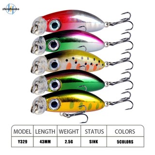 Mồi Câu Cá Giả mini 4.3cm / 2.5g