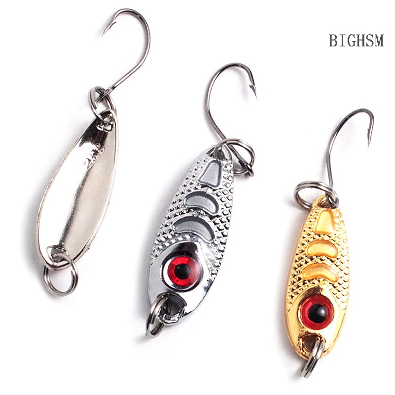 Bighsm Mồi Câu Cá Giả Có Thể Tái Sử Dụng Màu Dạ Quang skk