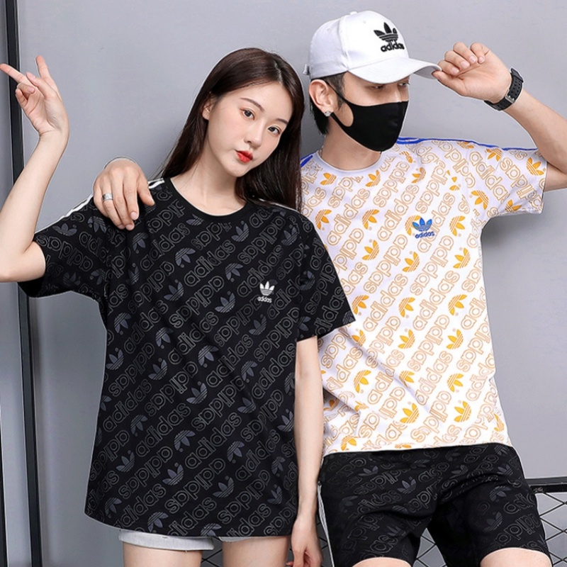 Áo Thun Thể Thao adidas Dáng Tròn Chất Liệu Co Giãn Nhanh Khô Thời Trang Cho Nam