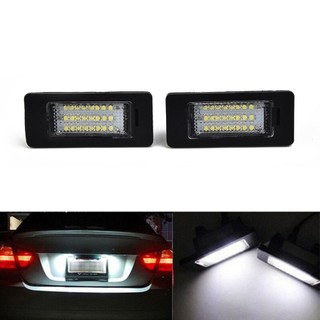 Bộ 2 Đèn Led 24 Bóng Chiếu Biển Số Xe Cho BMW E90 M3 E92 E70 E39 F30 E60 E61 E93