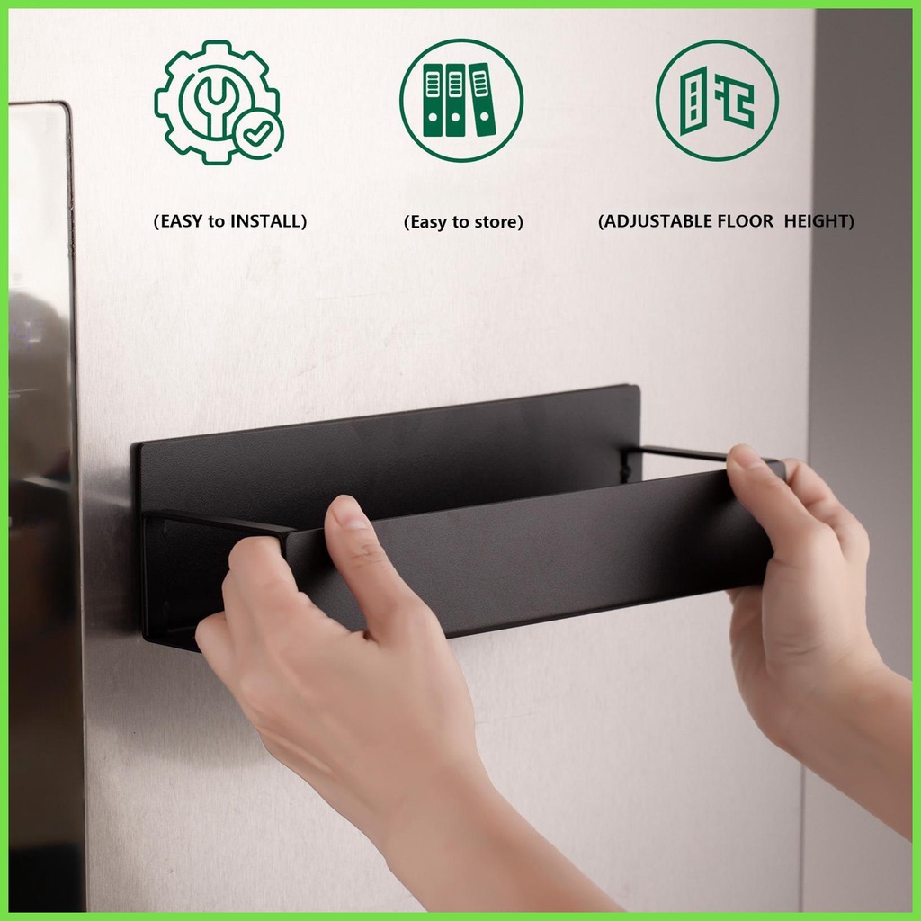 Kệ Nam Châm Hít Tủ Lạnh Đựng Gia Vị / Tường / Sắp Xếp Gọn Gàng Có Thể Di Chuyển