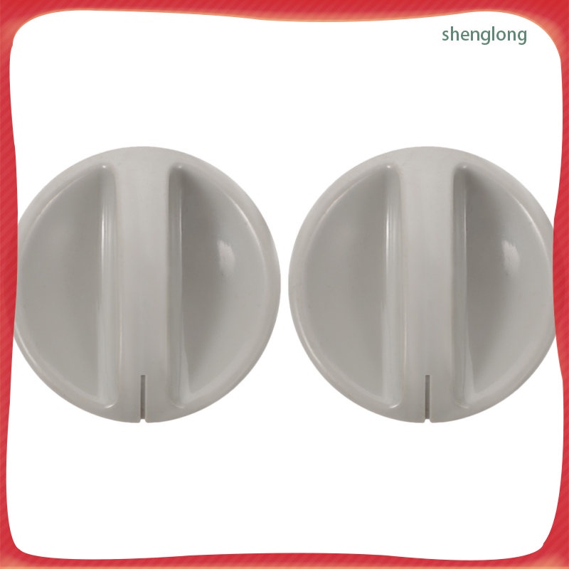 Bộ 2 Núm Vặn Lò Vi Sóng Bằng Nhựa Màu Trắng