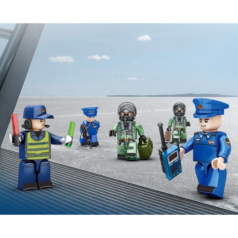 Bộ 1163 Mô Hình Máy Bay Ném Bom h20 Cho Bé Mới