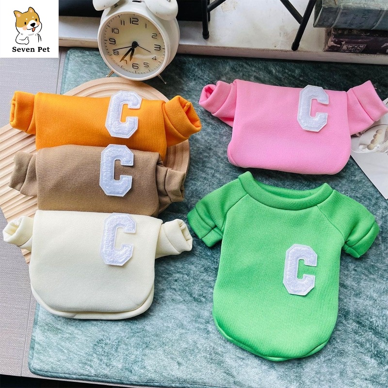 Áo sweater Lông Cừu Ấm Áp Thời Trang Thu Đông Cho Thú Cưng