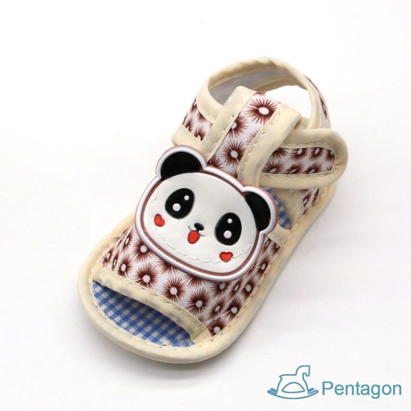 Xăng đan Chống Trượt Mềm Mại Thoáng Khí In Họa Tiết Hoạt Hình Dành Cho Trẻ Sơ Sinh