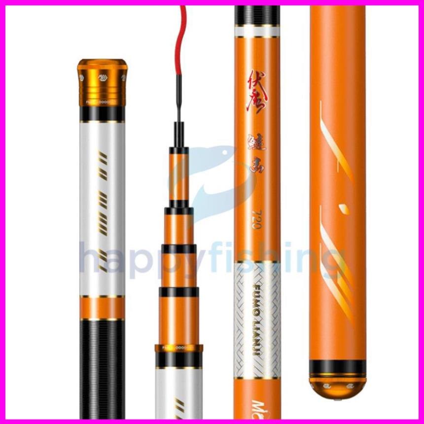 Cần Câu Carbon Siêu Nhẹ Siêu Cứng MC Phục Ma Liên Kích 6H- Bản Mới 2021 Chuyên Săn Hàng