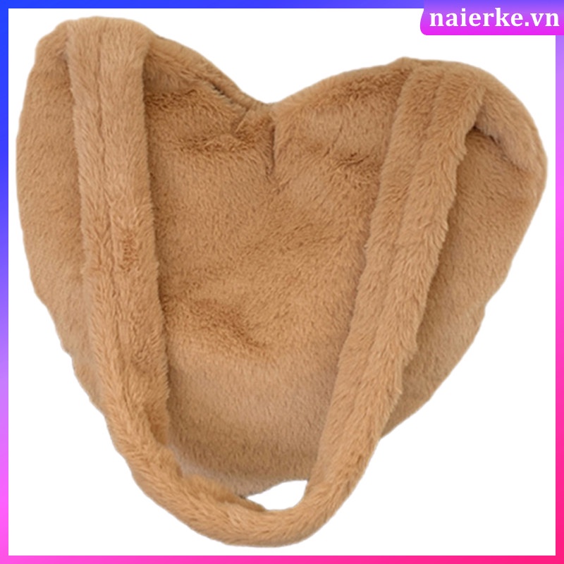 Túi Đeo Chéo Hình Trái Tim Xinh Xắn Cho Nữ