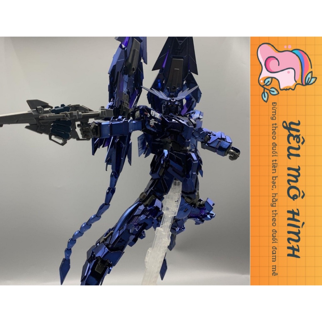 Gundam MG Unicorn Phenex Narrative Black Ver. + MG Phenex Shield Tails Parts Tặng kèm Decal nườcTặng ô