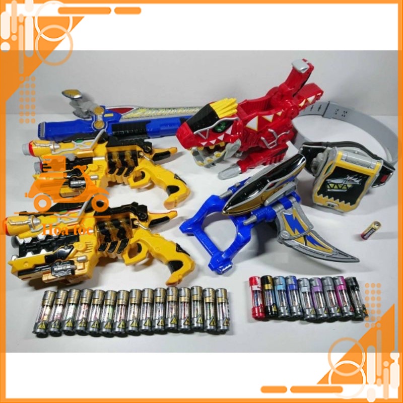 Đồ chơi Kyoryuger - Biến hình Siêu Nhân Điện Long - Chính Hãng BandaiTặng ô tô