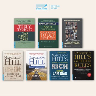 Sách - combo 7 cuốn bí quyết kinh doanh napoleon hill - first news