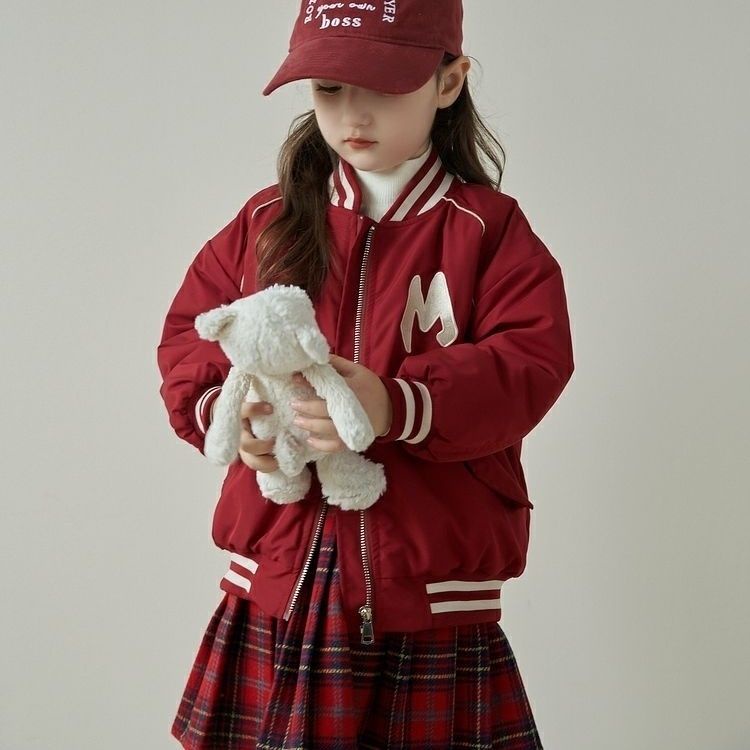 Áo Khoác Bóng Chày Chất Liệu cotton Thời Trang Mùa Đông 2023 Cho Bé