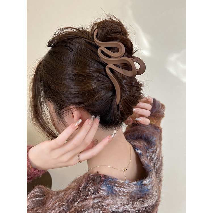 Maillard Kẹp Tóc Hình Cá Mập / Muỗng / Cá Mập Mặt Nhám Đơn Giản Cá Tính Cho Nữ