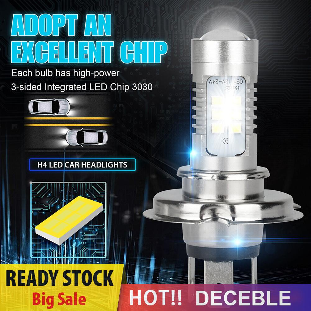 Bóng Đèn Pha led h4 9003 hb2 6000k 220w 12v 15000lm Bằng Nhôm Chuyên Dụng Cho Xe Hơi