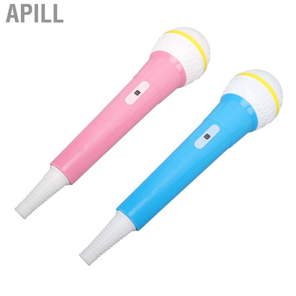 Apill Fake Microphone Safe Odorless  Prop Pretend Mic Toy