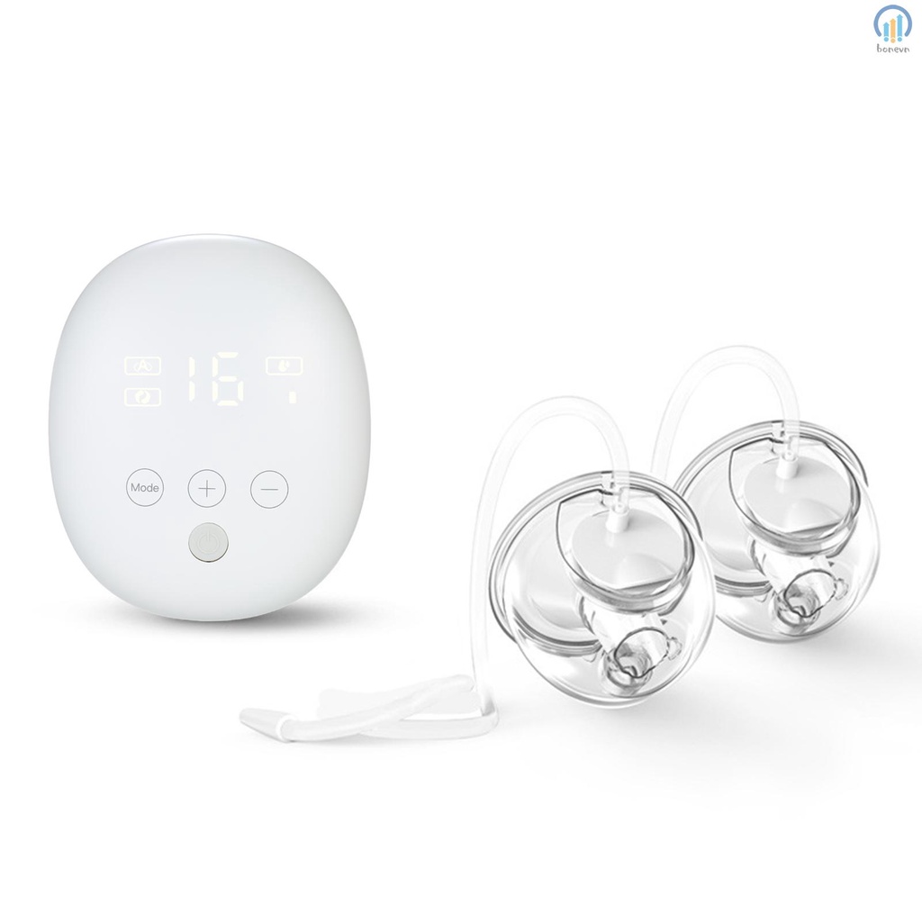 Wearable Breast Pump with 16 Adjustable Levels for Comfortable Pumping