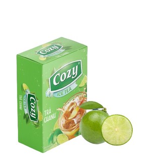 Trà Hoa Qủa COZY ICE TEA  Hòa Tan (Hộp 16 gói x 15gr)