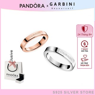 Nhẫn Cặp Đôi Calvin Klein Hook Rose Gold CK Ring Authentic - Garbini