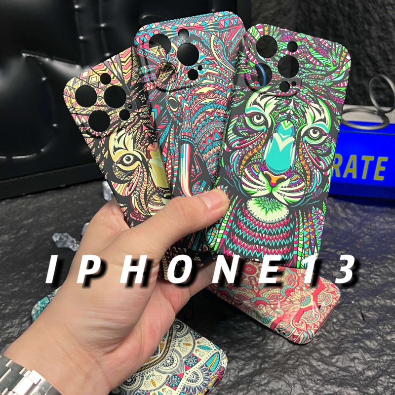 Fierce Ốp Điện Thoại Silicon Dẻo Họa Tiết Động Vật Dễ Thương Chống Bám Vân Tay / Rơi Cho iphone14promax plus 13 12 11