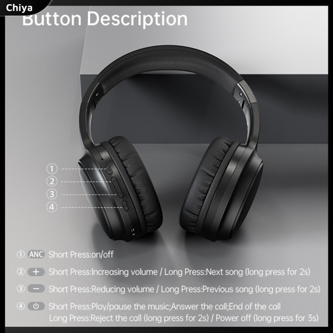 Tai Nghe Không Dây bt037nc Giảm Tiếng Ồn Dành Cho Điện Thoại / Máy Tính / laptop