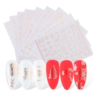 Decal Dán Móng Hoạ Tiết Giáng Sinh