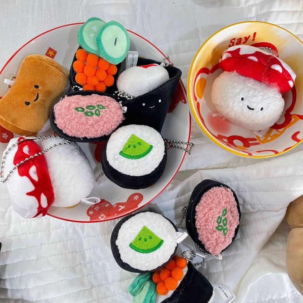 Hanhai Đồ Chơi Nhồi Bông Hình sushi Bạch Tuộc Dễ Thương