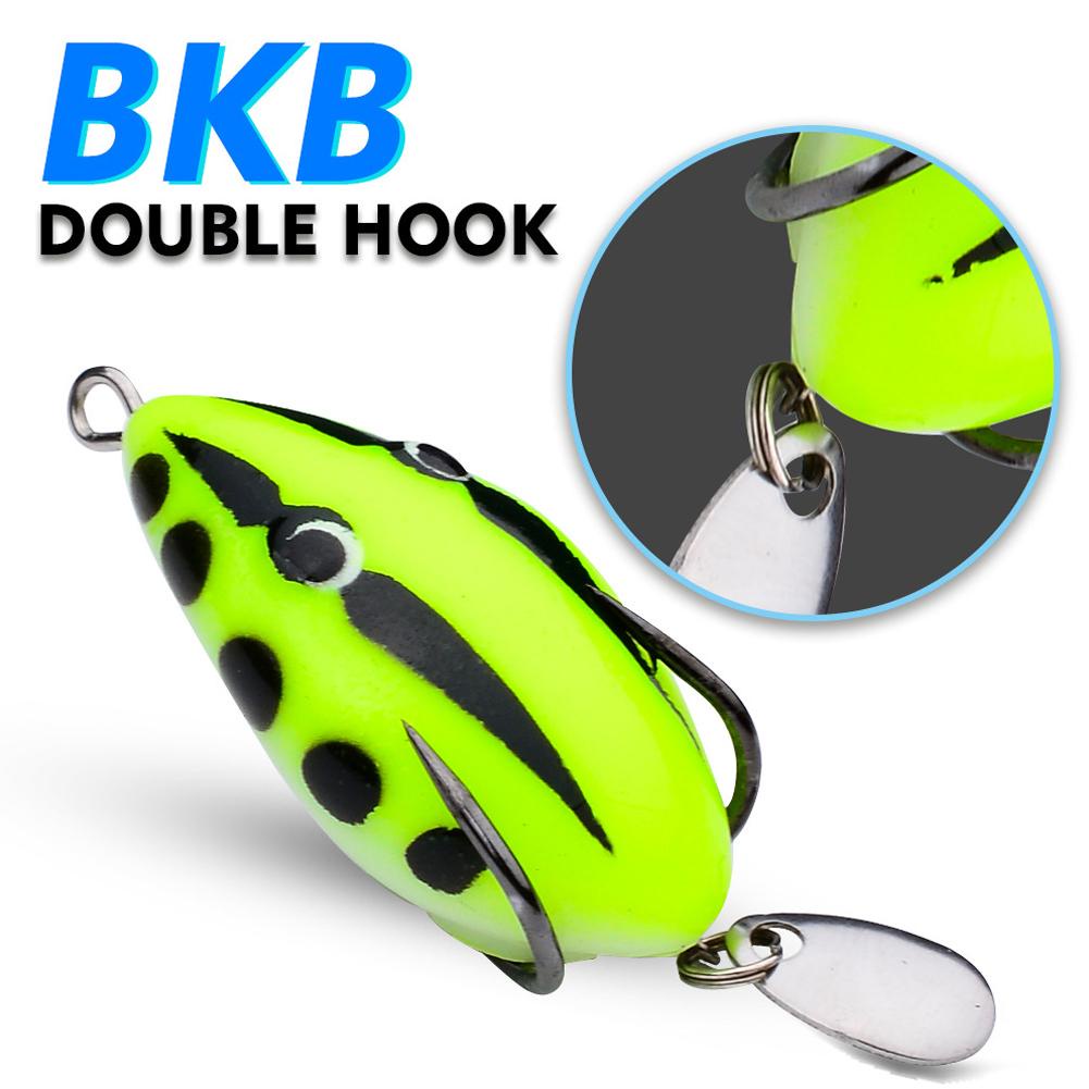 Mồi Câu Cá Giả Hình Ếch Đen p1s3