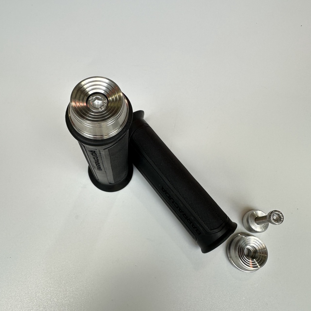 Bao tay BARRACUDA tặng gù inox 304 và 2 cục nhôm đóng ghi đông thông dụng cho nhiều dòng xe gắn máy