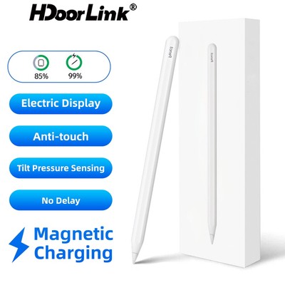 Hdoorlink Stylus Pen i / Pad Pencil Bút chì sạc không dây Bút cảm ứng từ tính cho iPad Mini 6 Sạc không dây từ tính cho i / Pad Pro 11
