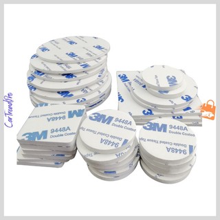 Miếng dán 3M 2 mặt dính, gắn giá đỡ điện thoại và camera hành trình trên ô tô, đồ gia dụng khác (giá 01 miếng)