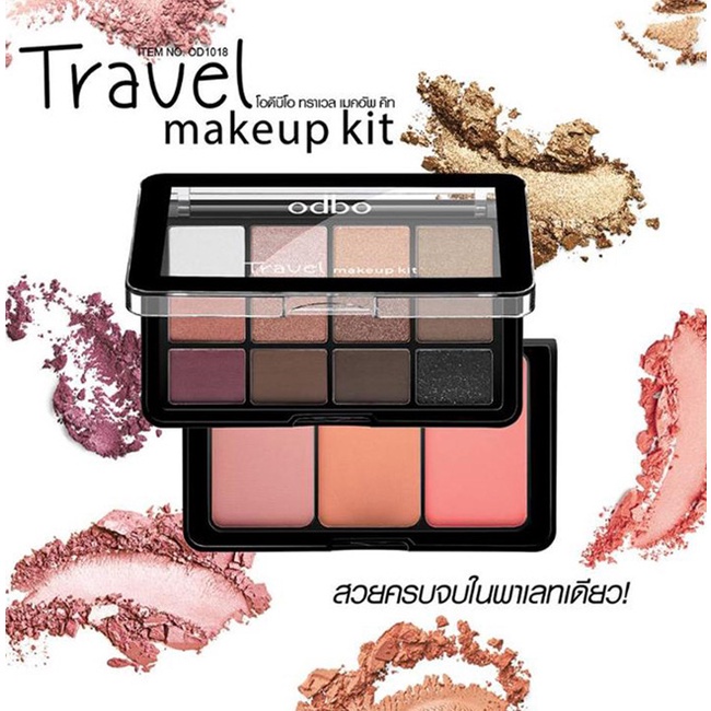 Set Phấn Mắt Má Hồng Odbo Eyeshadow And Blush