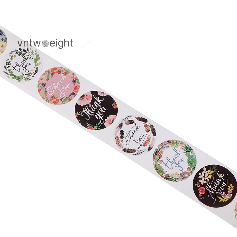 500 Nhãn Dán thank you sujian333 Cho Tiệc Cưới