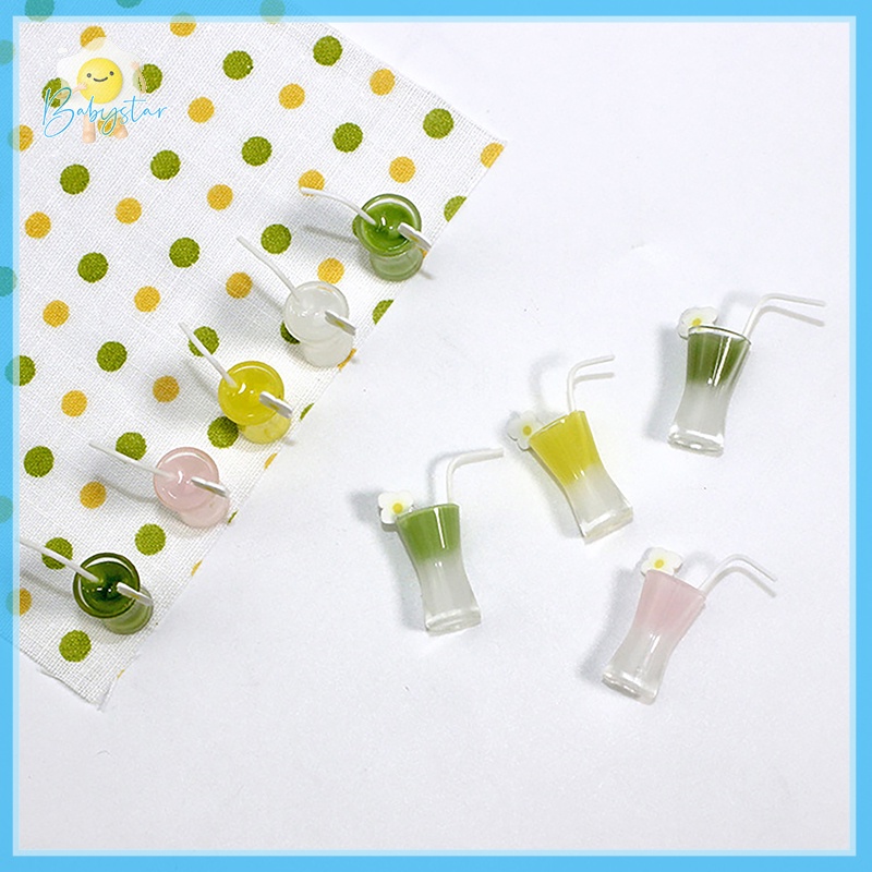 Mô Hình Ly cocktail Mini Trang Trí Nhà Búp Bê 1: 6 / 1: 12 Mới