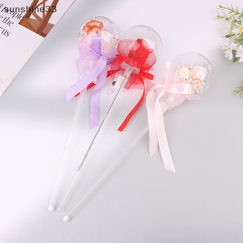 Su Gậy Phép Thuật Công Chúa Có Đèn led Phát Sáng Cho Bé