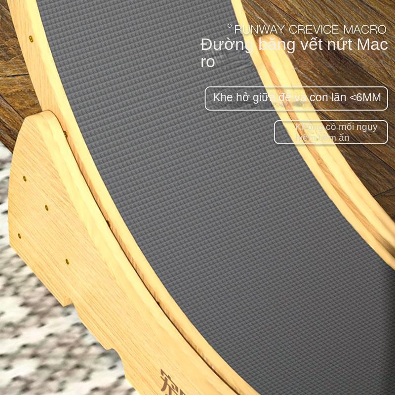 Bánh Xe Lăn Sợi Cao Chống Kẹp Chân Cho Mèo