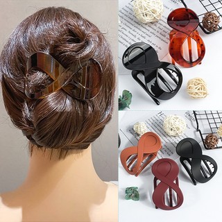 Kẹp Tóc acrylic Đơn Giản Phong Cách retro Cho Nữ