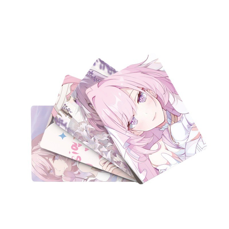 Honkai Impact 3 Elysia Flash Laser Photocard Lomo Card