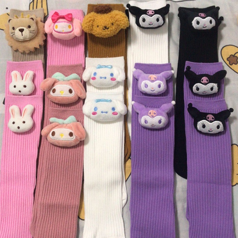 Dễ Thương Vớ Dài Đến Đầu Gối Hình sanrio jk Phong Cách lolita anime melody Cinnamoroll melody Cho Bé Gái